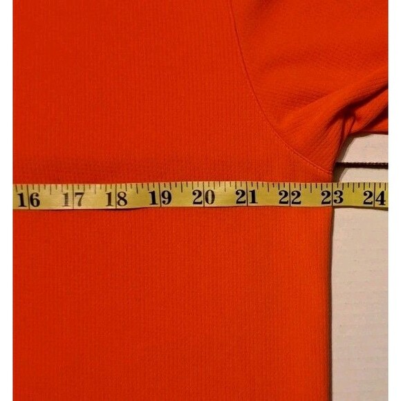 Champions Tour Pro Series Men's XL Orange Golf Polo Short Sleeve Knit Top - Picture 5 of 6